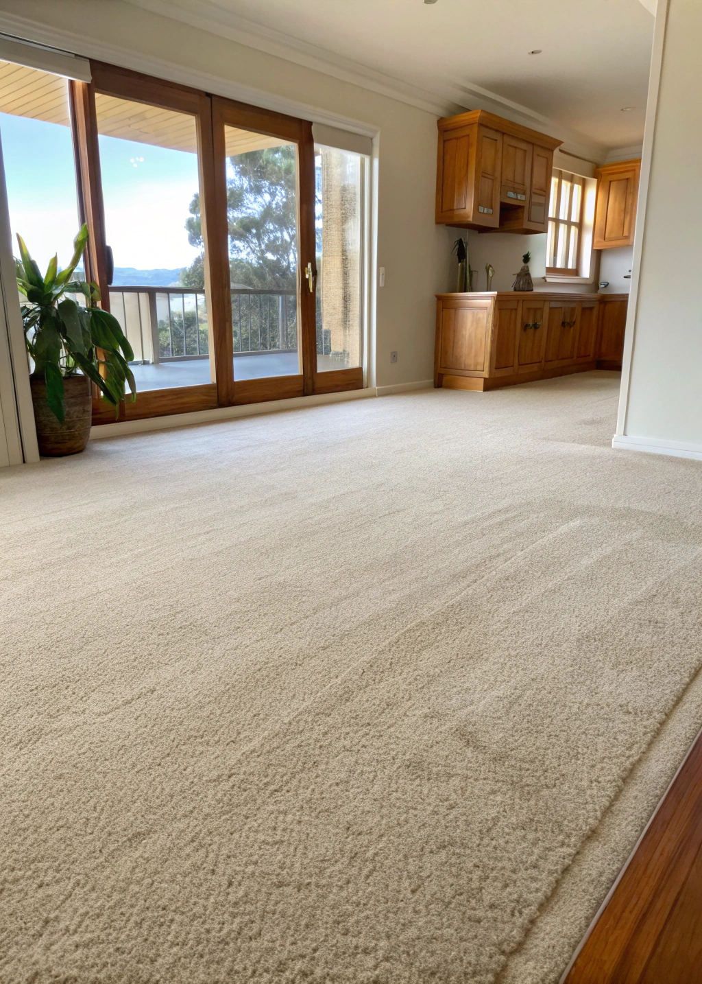 water-damaged-carpet-before-after-central-coast Water damaged carpet restored after professional extraction and drying